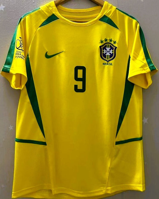 Camiseta Retro RONALDO 2002-03 Brasil