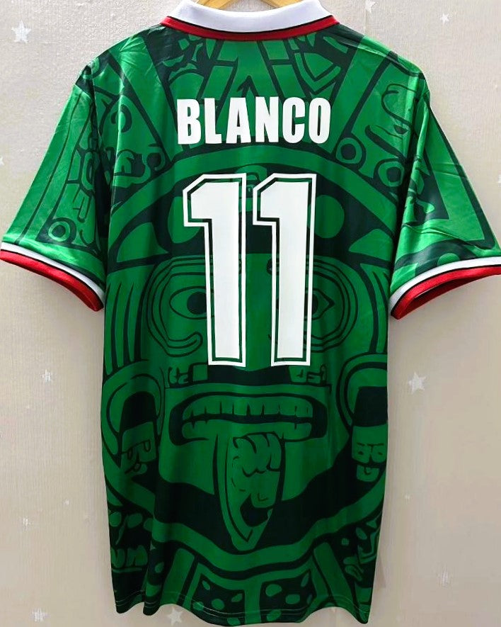 Camiseta Retro BLANCO CUAUHTEMOC 1998-99 Mexico