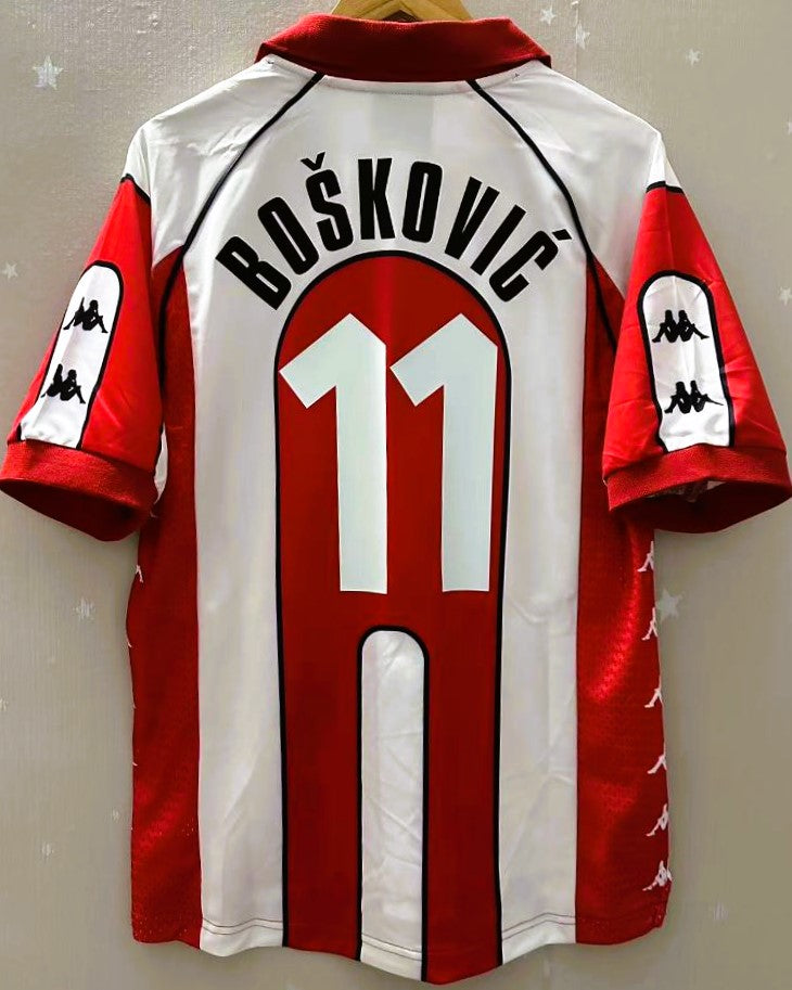 Camiseta Retro BOSKOVIC BRANKO 2000-01 Estrella Roja