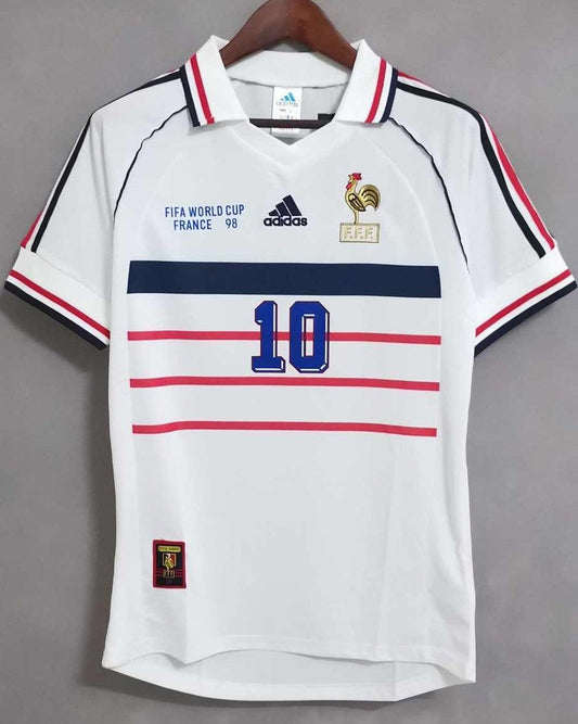 Camiseta Retro ZIDANE ZINEDINE 1998-99 Francia