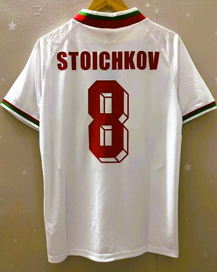 Camiseta Retro STOICHKOV HRISTO 1994-95 Bulgaria