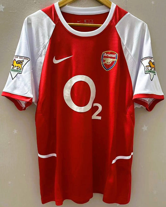 Camiseta Retro HENRY THIERRY 2002-03 Arsenal