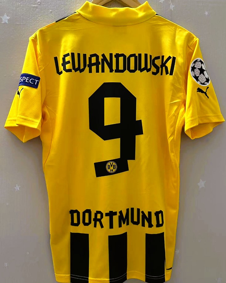 Camiseta Retro LEWANDOWSKI ROBERT 2012-13 Borussia Dortmund