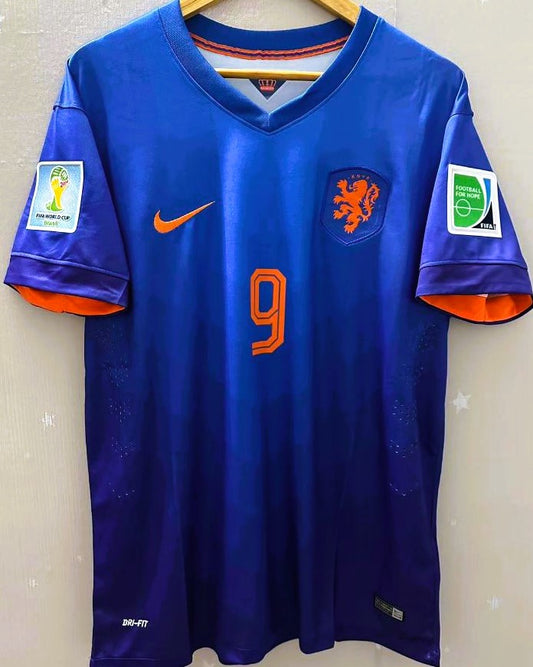 Camiseta Retro VAN PERSIE ROBIN 2014-15 Holanda