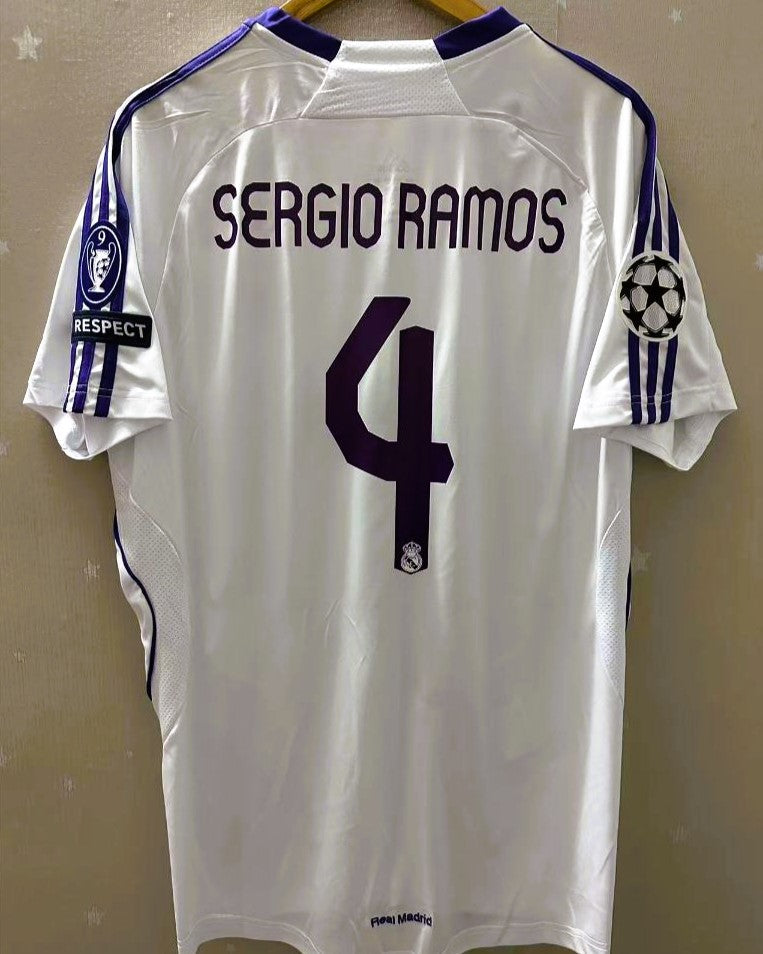 Camiseta Retro RAMOS SERGIO 2007-08 Real Madrid