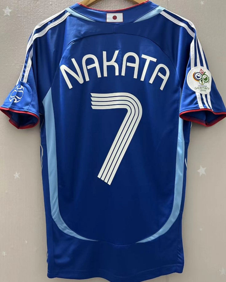 Camiseta Retro NAKATA HIDETOSHI 2006-07 Japon