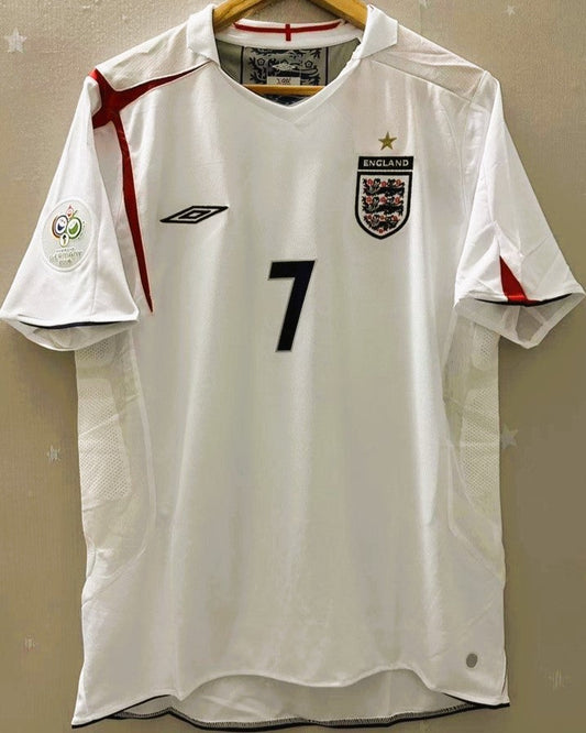 Camiseta Retro BECKHAM DAVID 2006-07 Inglaterra