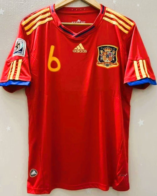 Camiseta Retro INIESTA ANDRES 2010-11 España
