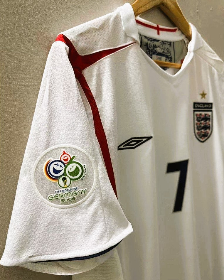 Camiseta Retro BECKHAM DAVID 2006-07 Inglaterra