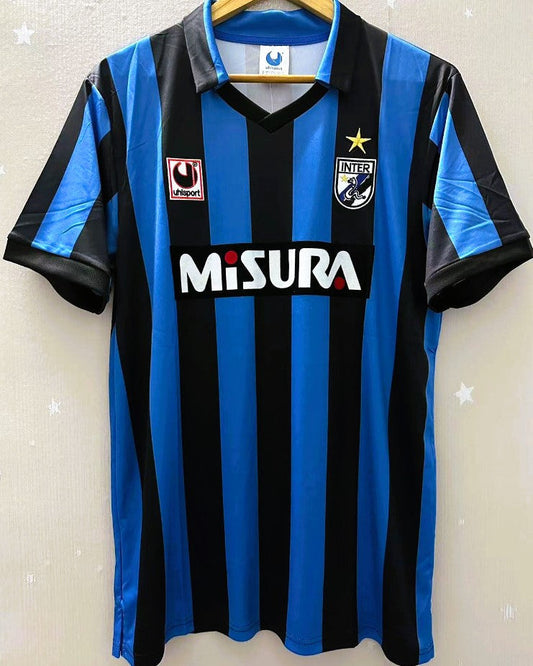 Camiseta Retro MATTHAUS LOTHAR 1989-90 Inter de Milan