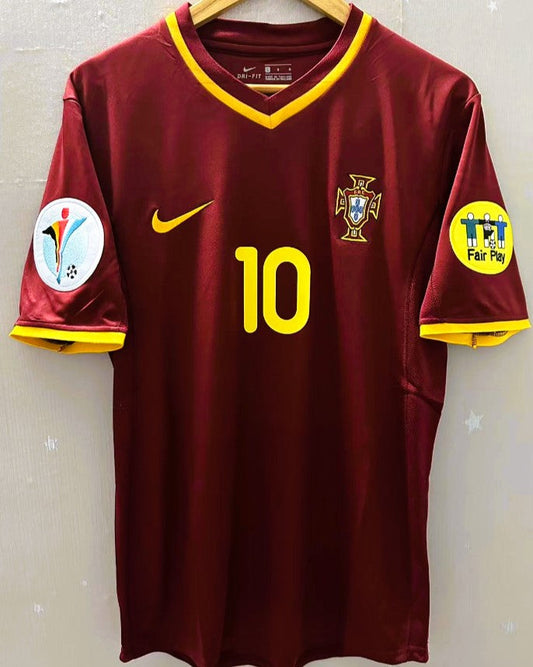 Camiseta Retro RUI COSTA MANUEL 2000-01 Portugal
