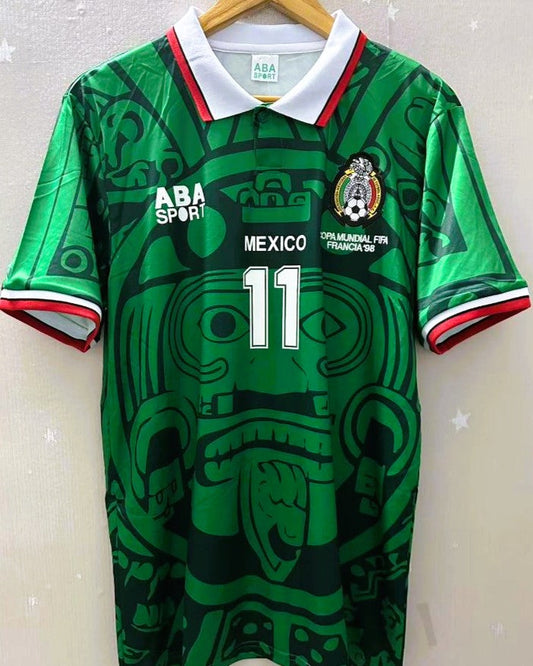 Camiseta Retro BLANCO CUAUHTEMOC 1998-99 Mexico