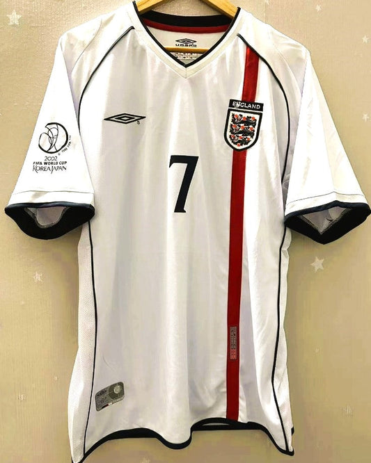 Camiseta Retro BECKHAM DAVID 2002-03 Inglaterra
