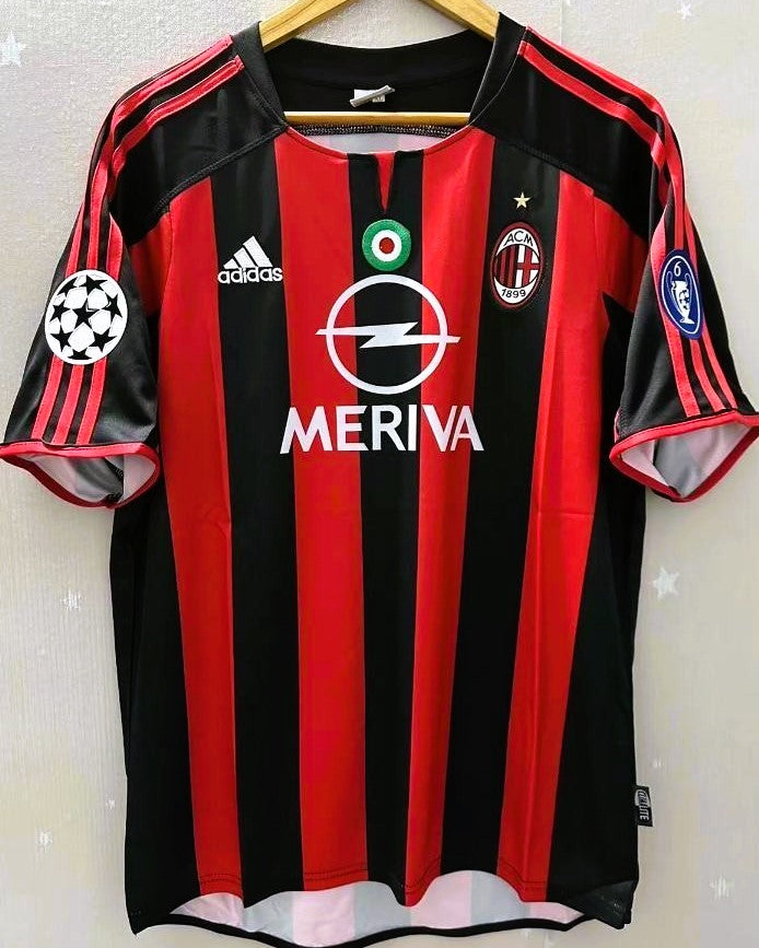 Camiseta Retro RUI COSTA MANUEL 2003-04 AC Milan