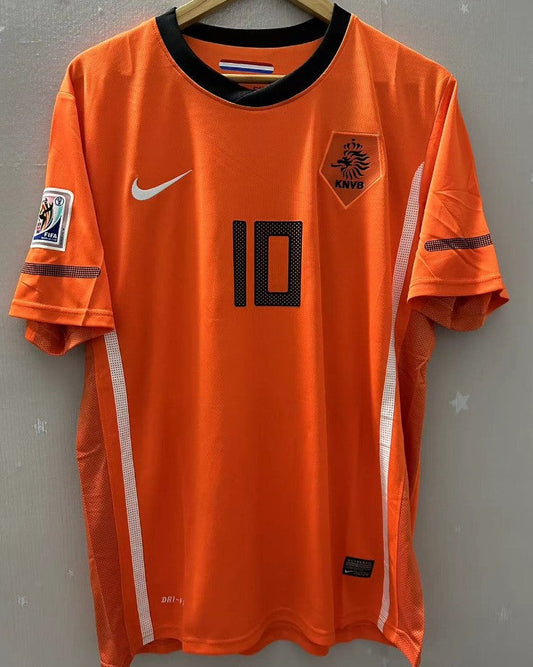 Camiseta Retro SNEIJDER WESLEY 2010-11 Holanda