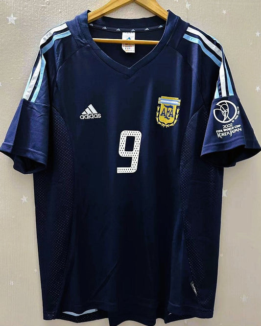 Camiseta Retro BATISTUTA GABRIEL OMAR 2002-03 Argentina