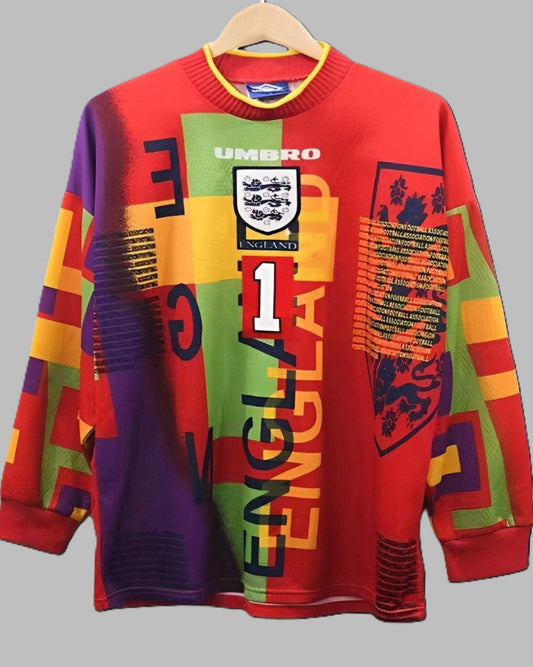 Camiseta Retro SEAMAN DAVID 1996-97 Inglaterra