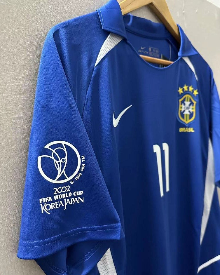 Camiseta Retro RONALDINHO 2002-03 Brasil