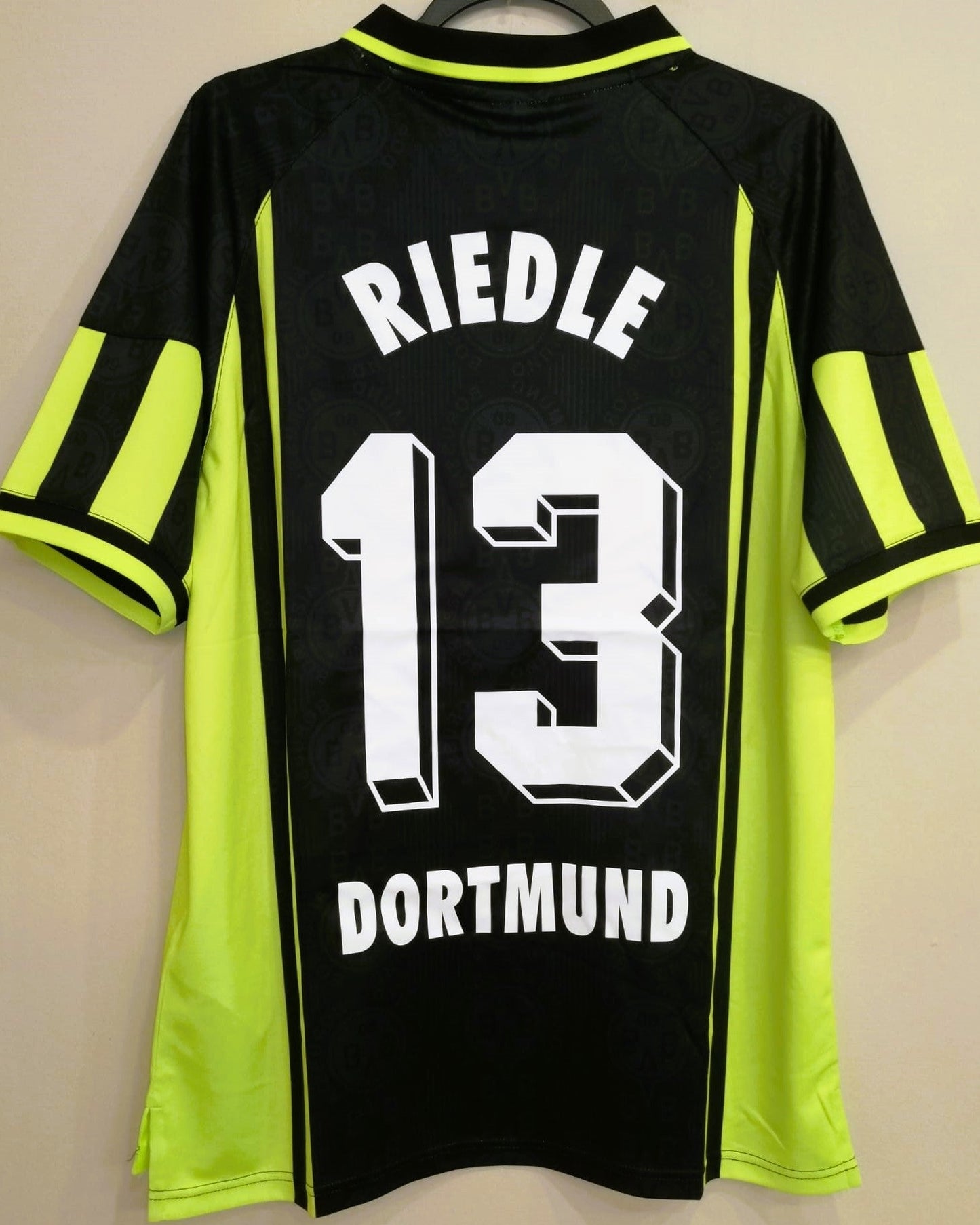 Camiseta Retro RIEDLE KARL HEINZ 1996-97 Borussia Dortmund