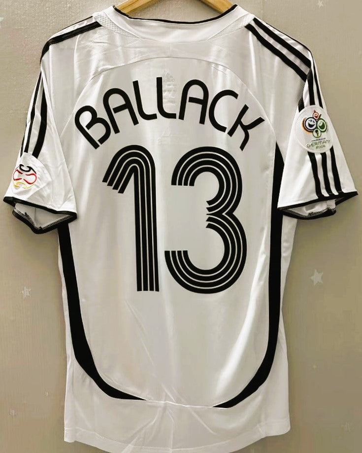 Camiseta Retro BALLACK MICHAEL 2006-07 Alemania