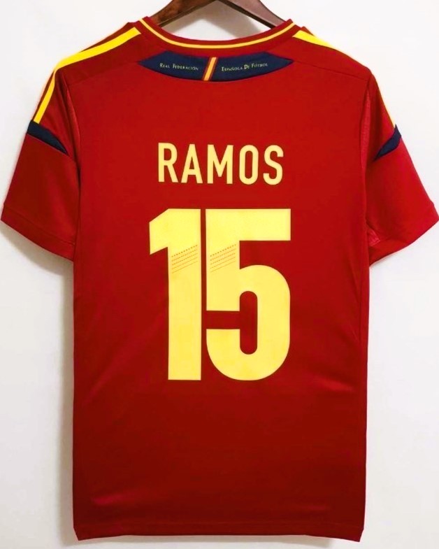 Camiseta Retro RAMOS SERGIO 2012-13 España