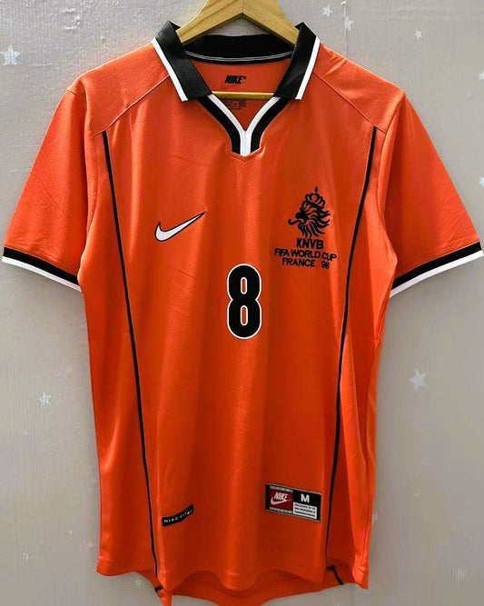 Camiseta Retro BERGKAMP DENNIS 1998-99 Holanda