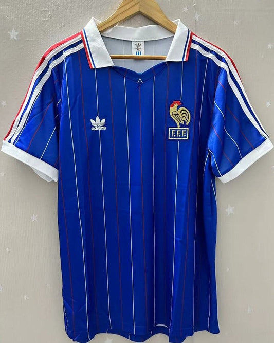 Camiseta Retro PLATINI MICHEL 1982-83 Francia