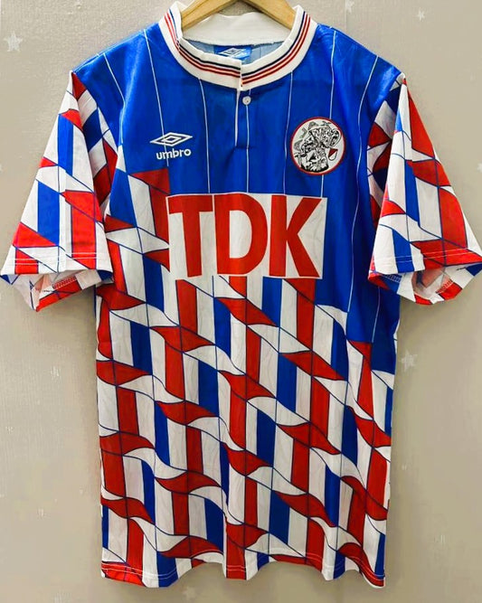 Camiseta Retro BERGKAMP DENNIS 1990-91 Ajax