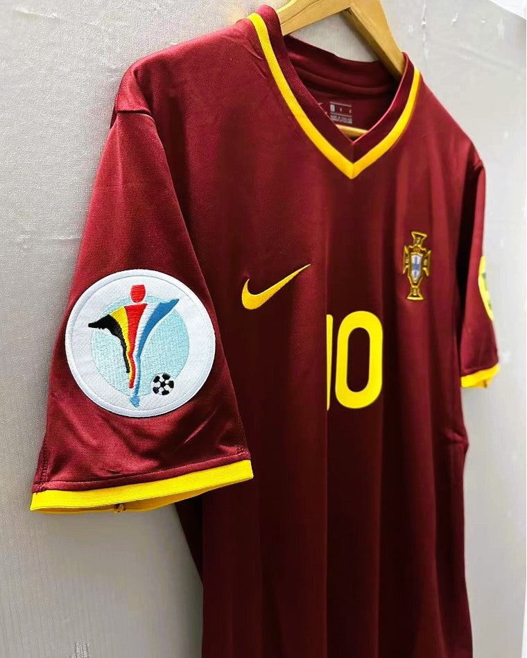 Camiseta Retro RUI COSTA MANUEL 2000-01 Portugal