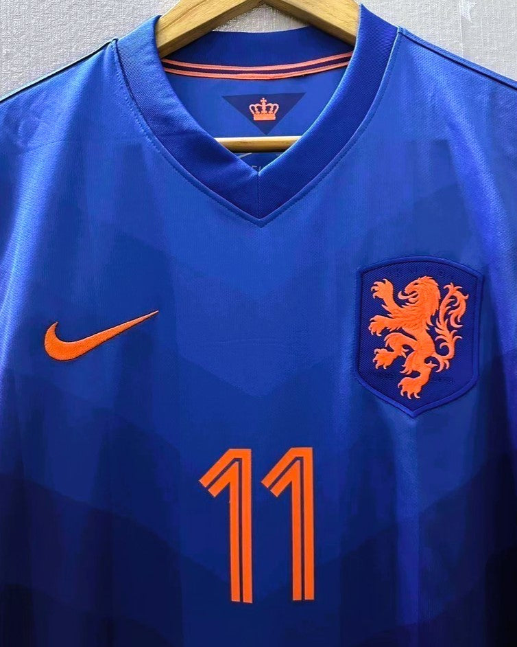 Camiseta Retro ROBBEN ARJEN 2014-15 Holanda