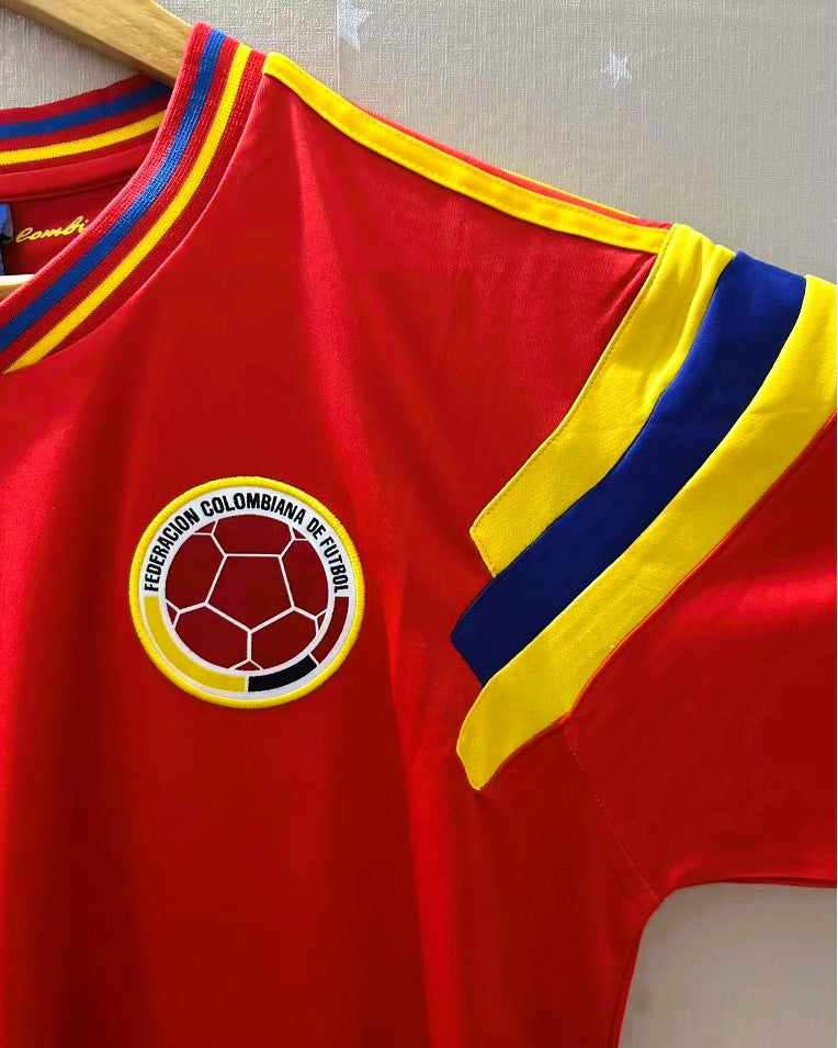 Camiseta Retro VALDERRAMA CARLOS 1990-91 Colombia