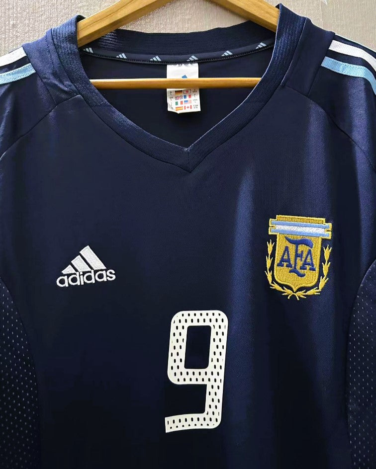 Camiseta Retro BATISTUTA GABRIEL OMAR 2002-03 Argentina