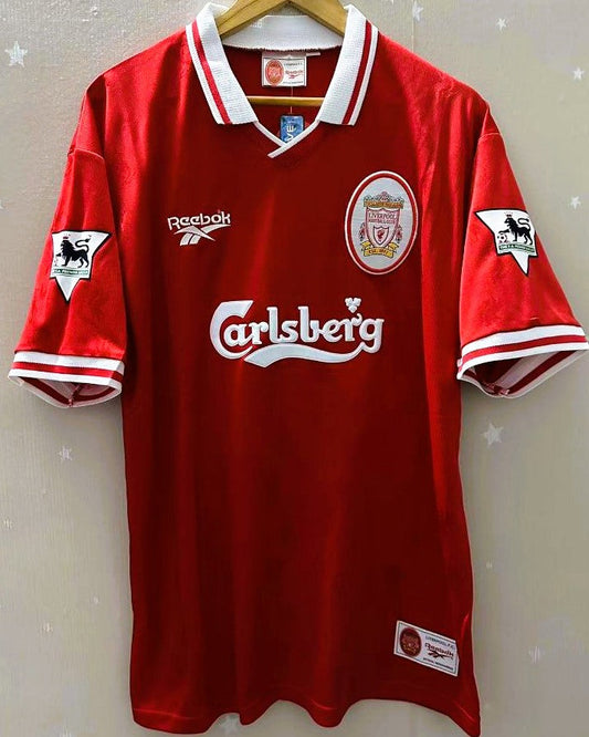 Camiseta Retro Mc MANAMAN STEVE 1996-97 Liverpool