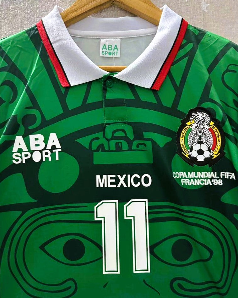 Camiseta Retro BLANCO CUAUHTEMOC 1998-99 Mexico
