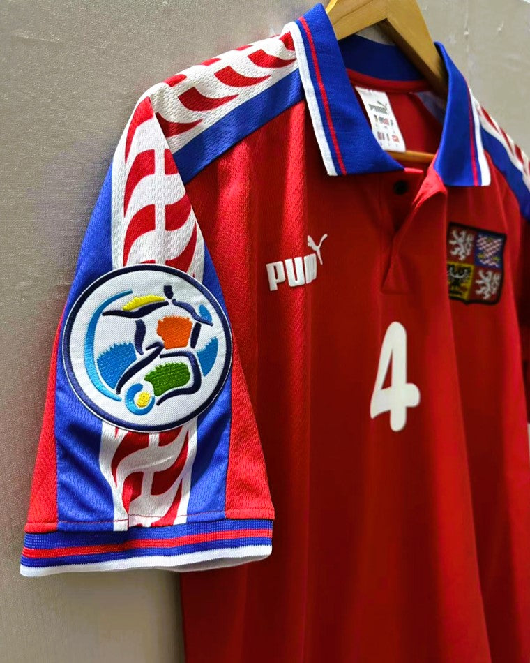 Camiseta Retro NEDVED PAVEL 1996-97 Republica Checa