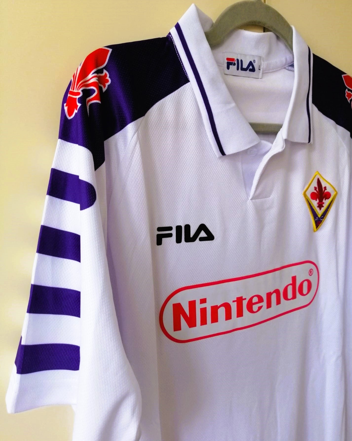 Camiseta Retro BATISTUTA GABRIEL OMAR 1998-99 Fiorentina