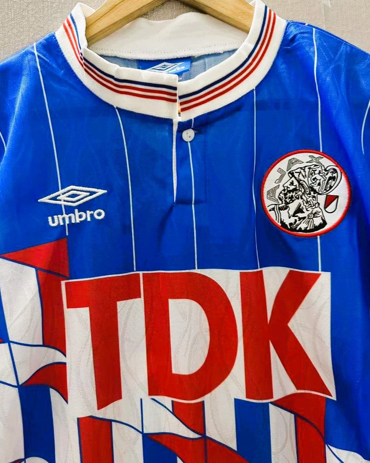 Camiseta Retro BERGKAMP DENNIS 1990-91 Ajax