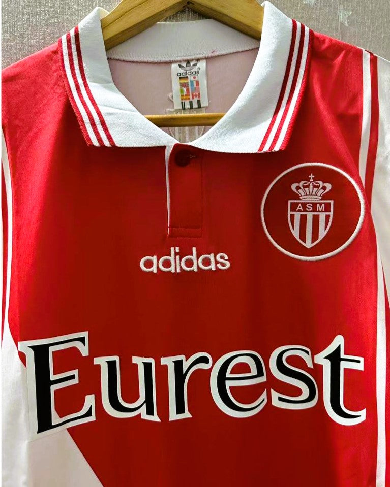 Camiseta Retro TREZEGUET DAVID 1997-98 Monaco