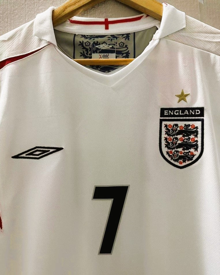Camiseta Retro BECKHAM DAVID 2006-07 Inglaterra