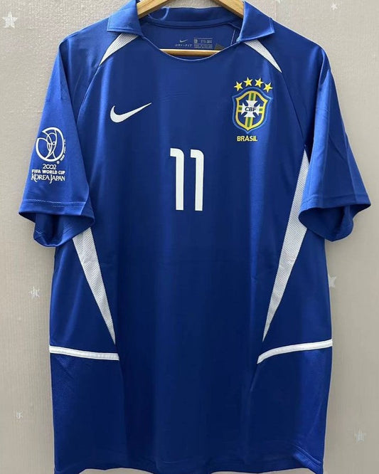 Camiseta Retro RONALDINHO 2002-03 Brasil