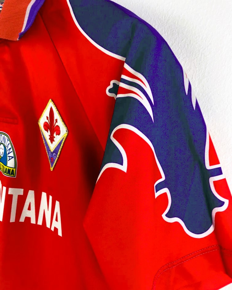 Camiseta Retro BATISTUTA GABRIEL OMAR 1995-96 Fiorentina