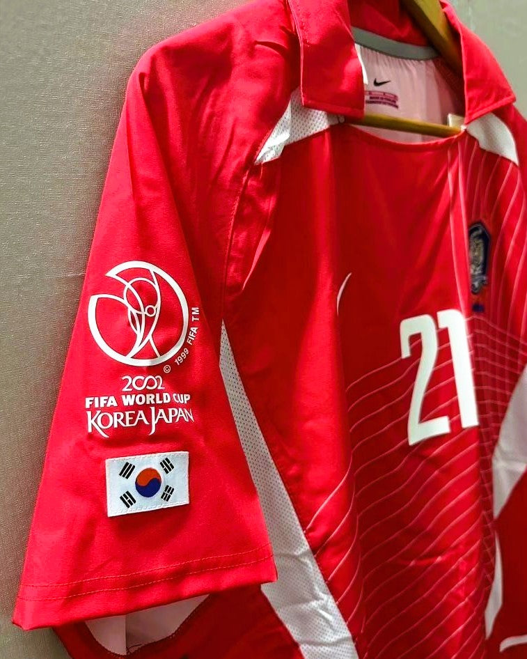 Camiseta Retro PARK JI SUNG 2002-03 Corea del Sur