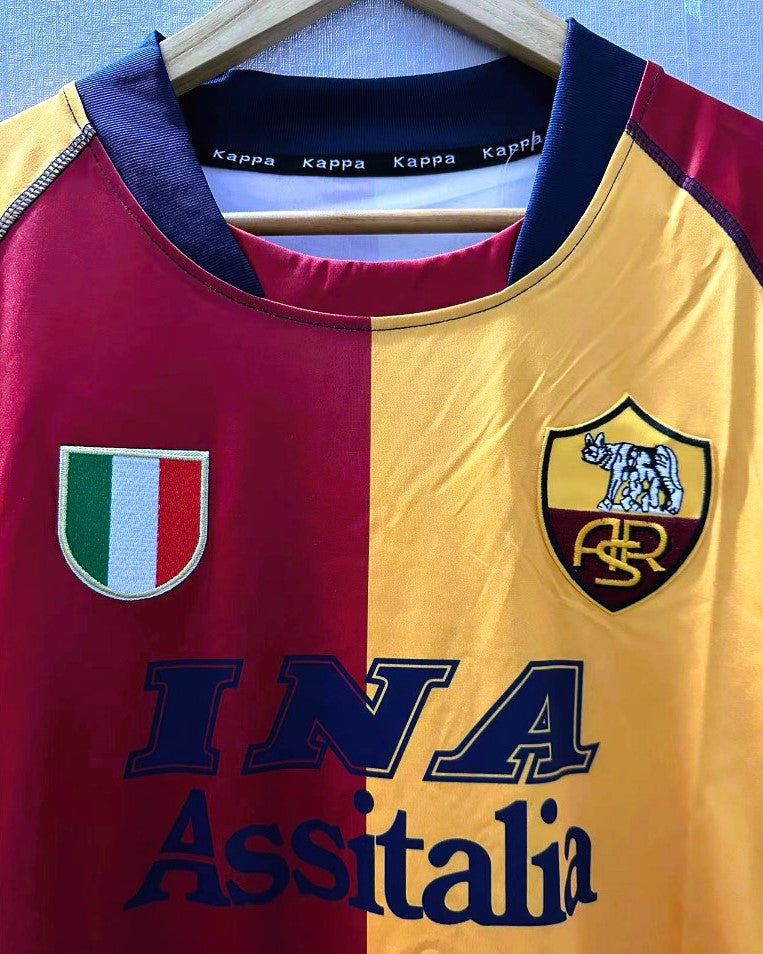 Camiseta Retro TOTTI FRANCESCO 2001-02 Roma