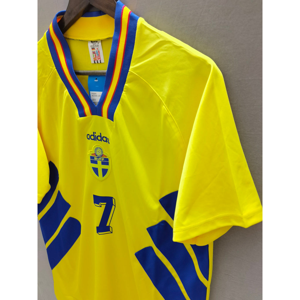 Camiseta Retro LARSSON HENRIK 1994-95 Suecia