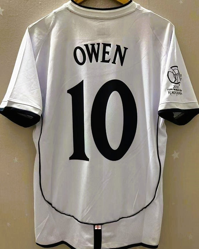 Camiseta Retro OWEN MICHAEL 2002-03 Inglaterra