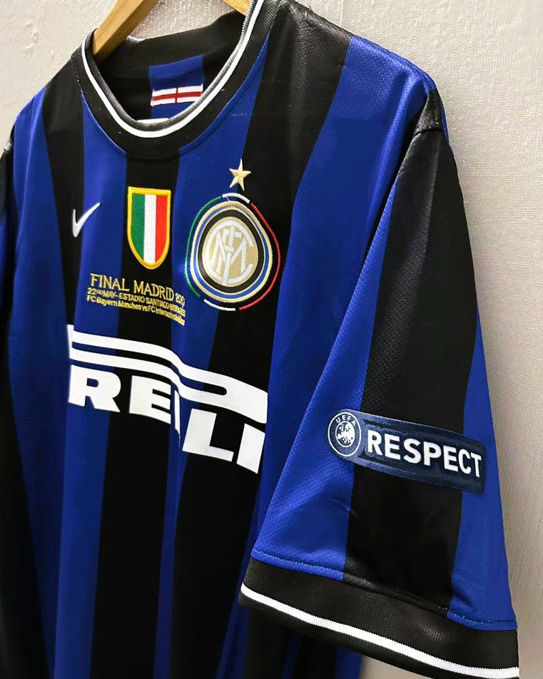 Camiseta Retro ZANETTI JAVIER 2009-10 Inter de Milan
