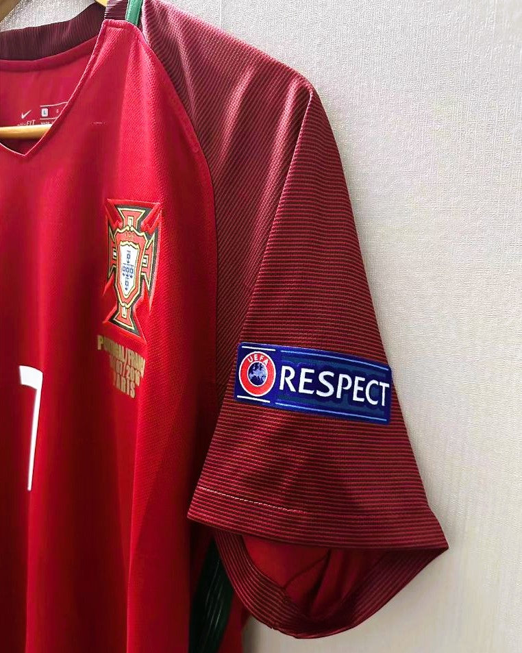 Camiseta Retro RONALDO CRISTIANO 2016-17 Portugal