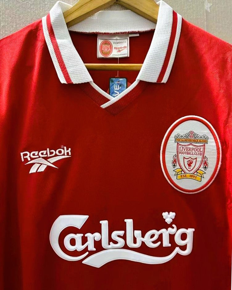 Camiseta Retro Mc MANAMAN STEVE 1996-97 Liverpool