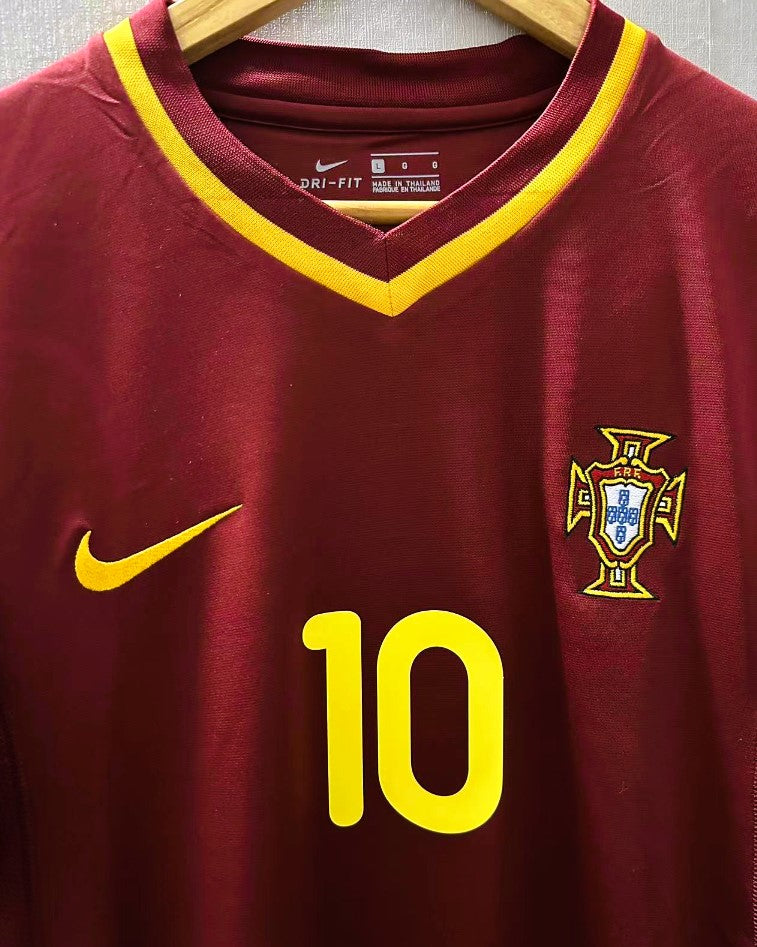 Camiseta Retro RUI COSTA MANUEL 2000-01 Portugal