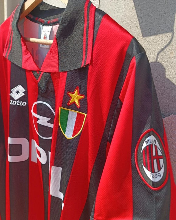 Camiseta Retro BAGGIO ROBERTO 1996-97 AC Milan